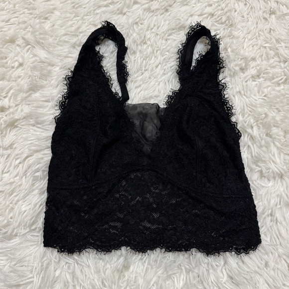 Daytrip Black Bralette Buckle Bralette Black Lace Bralette - Picture 1 of 4